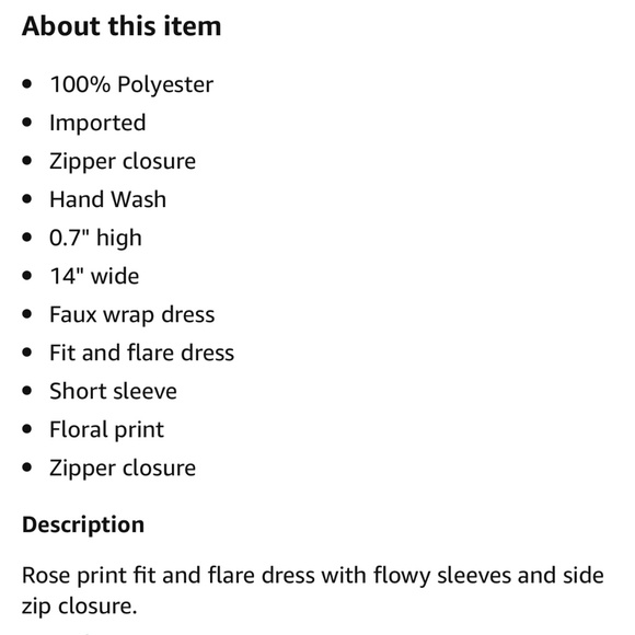 BLACK FLORAL CHIFFON MIDI DRESS - Picture 7 of 8